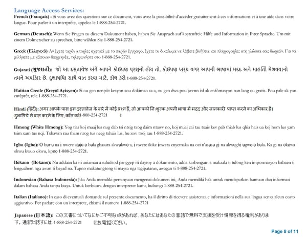 Anthem Value Ded HMO 2000 30 60 25% Select HMO SBC - Page 8