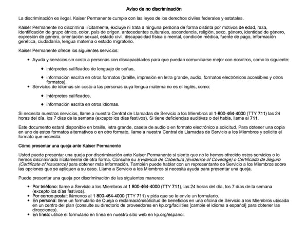 Kaiser Permanente DHMO 750 Southern California SBC - Page 11