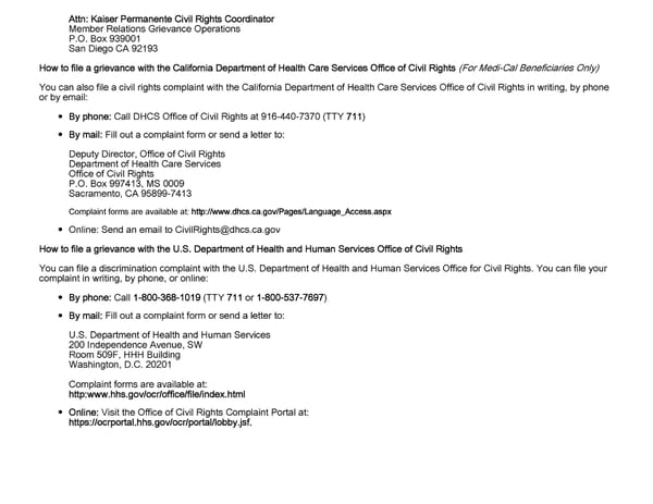 Kaiser Permanente DHMO 5500 Northern California SBC - Page 10