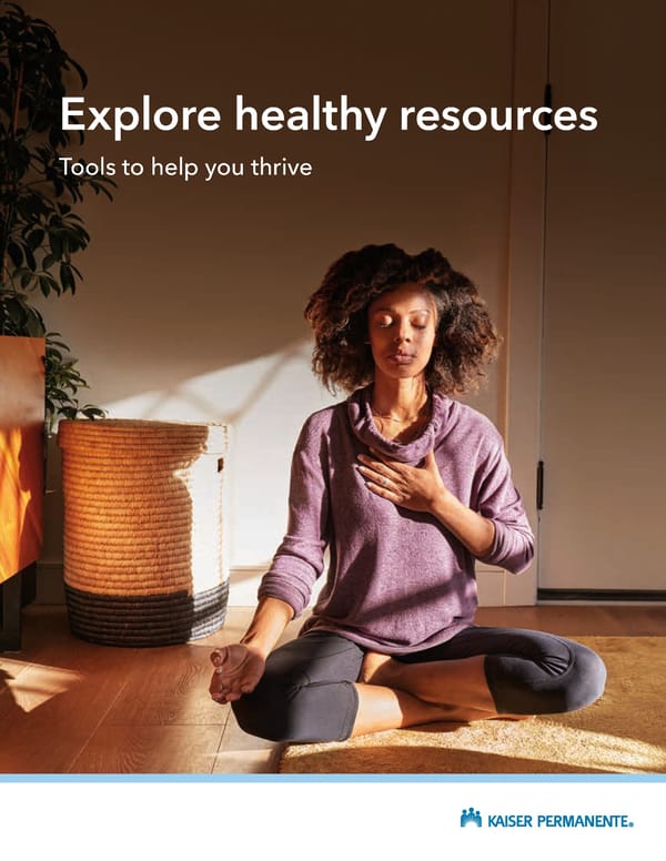 Healthy Resource Guide - Page 1