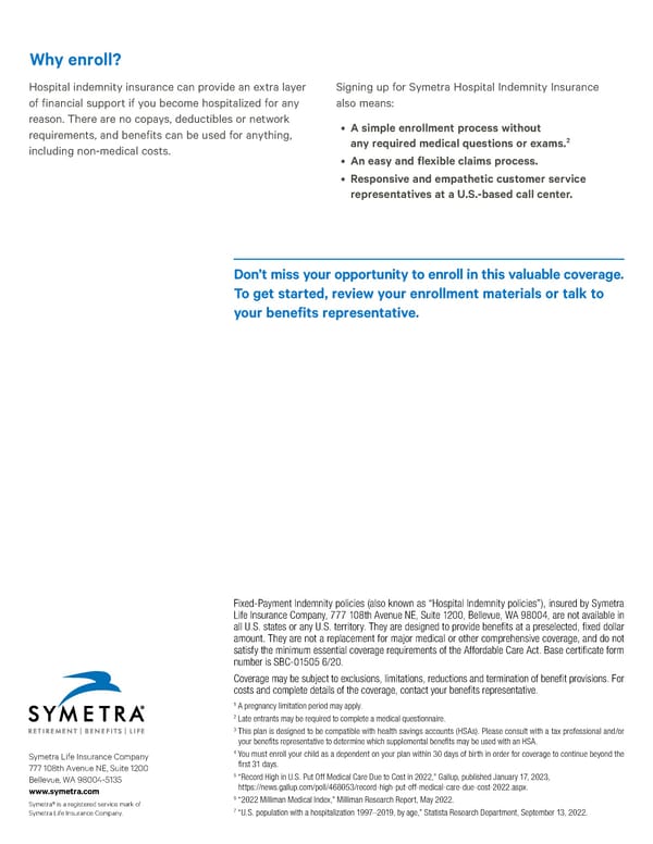 Hospital Indemnity - Page 4