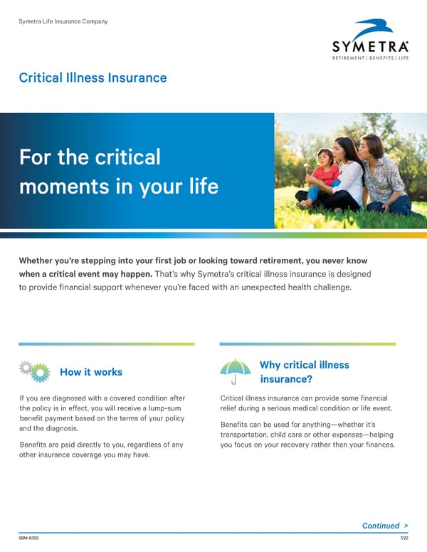 Critical Illness Enrollment Guide   Total Education Solutions - Page 1