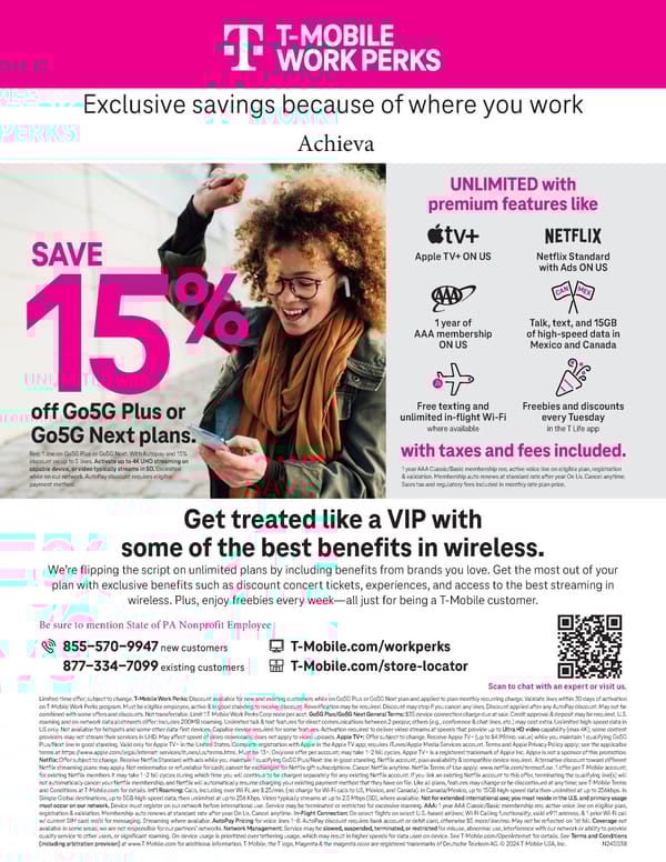 T-Mobile Work Perks: Exclusive Savings for Employees - Page 1