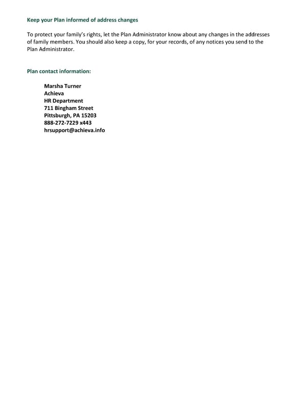 New Health Insurance Marketplace Coverage Options and Your Health Coverage - Page 8