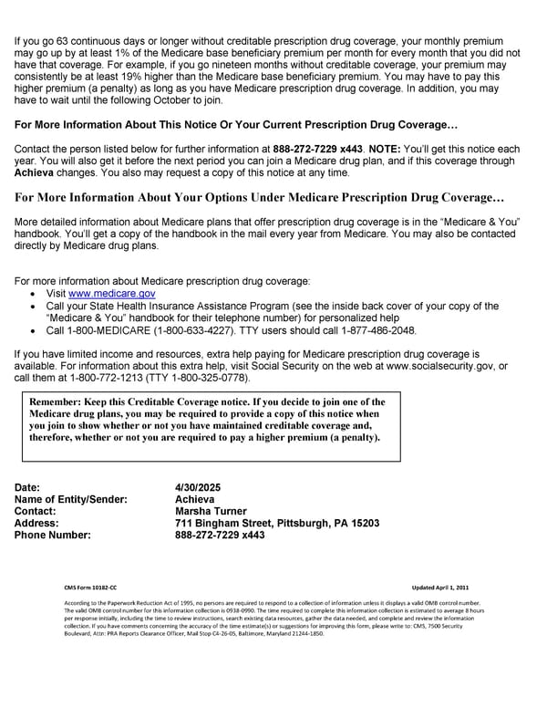 New Health Insurance Marketplace Coverage Options and Your Health Coverage - Page 19