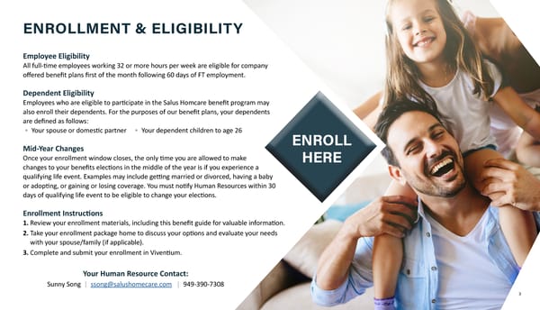 SALUS 2025 Benefits Guide - Page 3