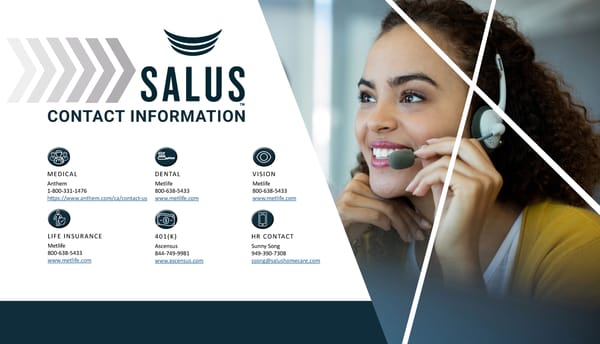 SALUS 2025 Benefits Guide - Page 12