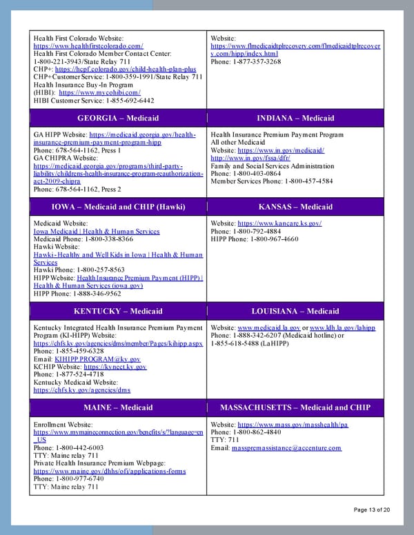 Important Legal Notices - Medicare Information - Page 13