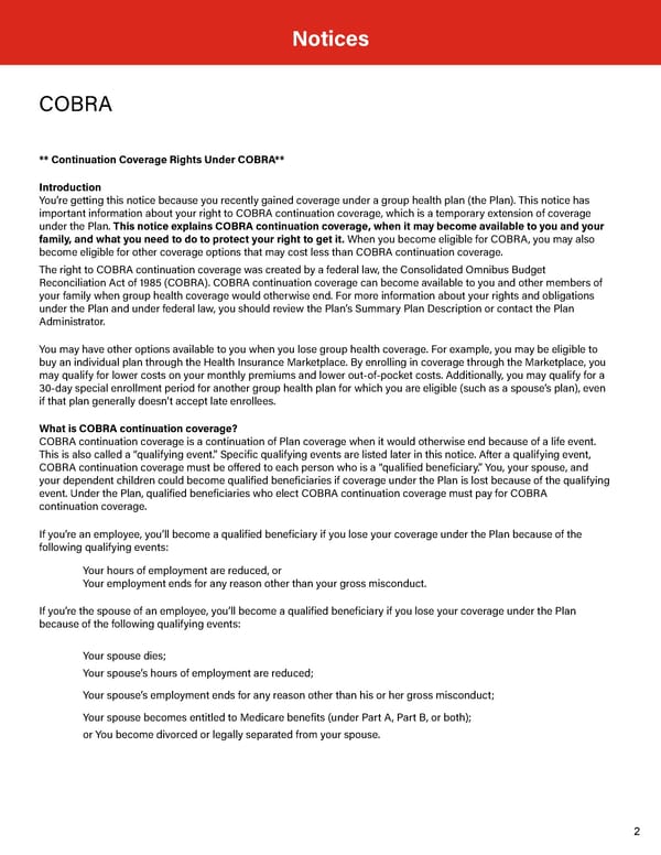 Employee Health Coverage Notices - Page 2