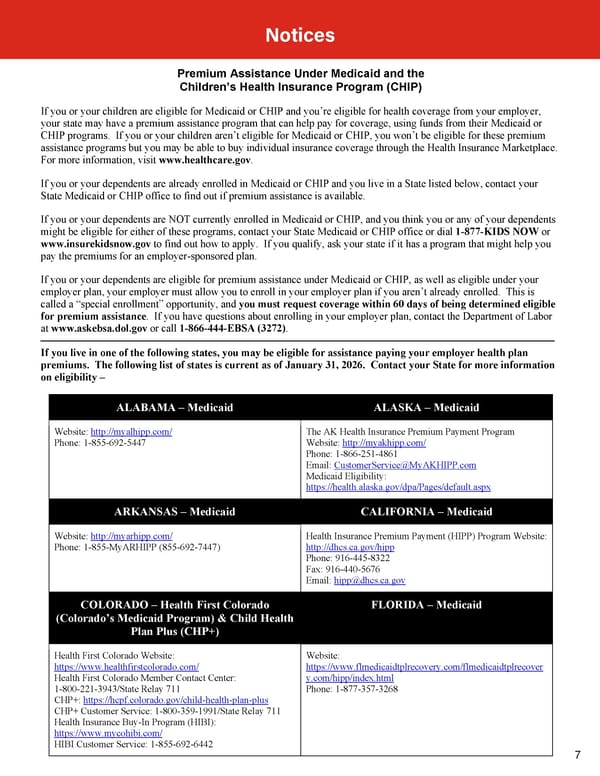 Employee Health Coverage Notices - Page 7