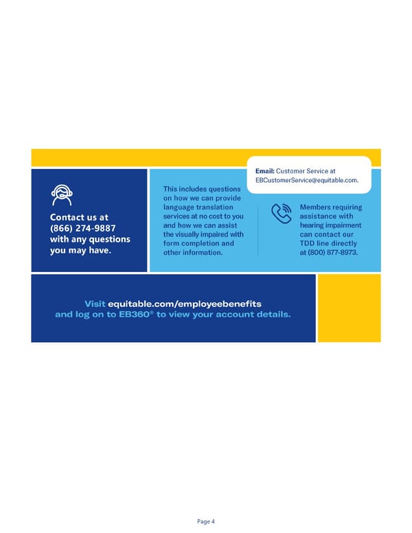 Vision Insurance Benefit Summary - Page 4