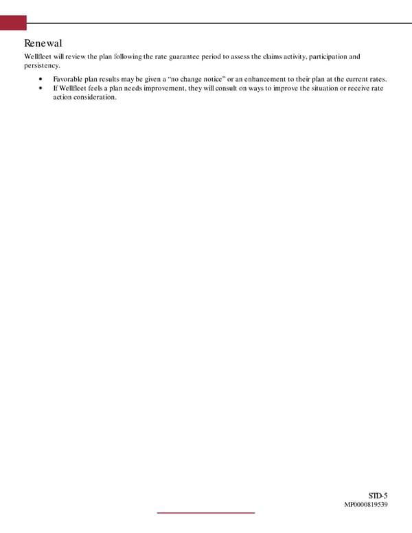 Short Term Disability Income Insurance Overview - Page 5
