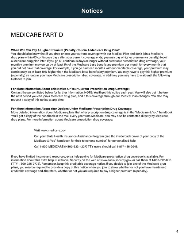 HIPAA and Health Insurance Notices - Page 6