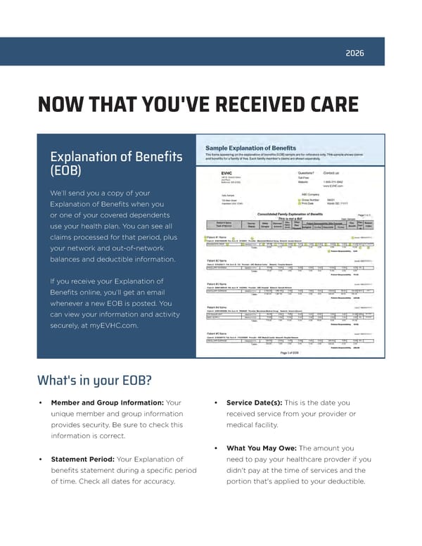 EVHC Employee Benefits Guide 2026 - Page 12